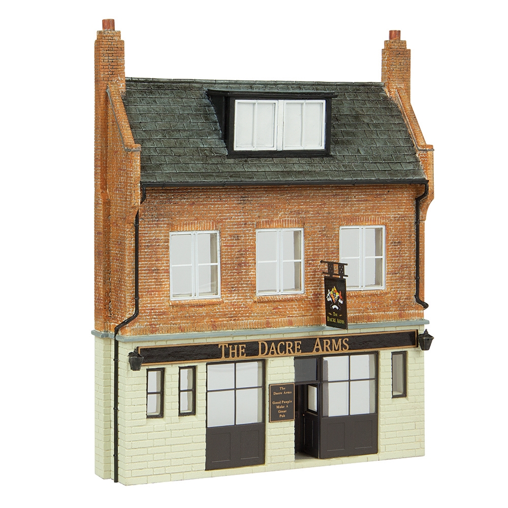 Bachmann Scenecraft 44 0208 Low Relief Dacre Arms Pub Railway Models UK