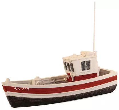 Harburn Hamlet QS410R Small Fishing Boat Rear Wheelhouse