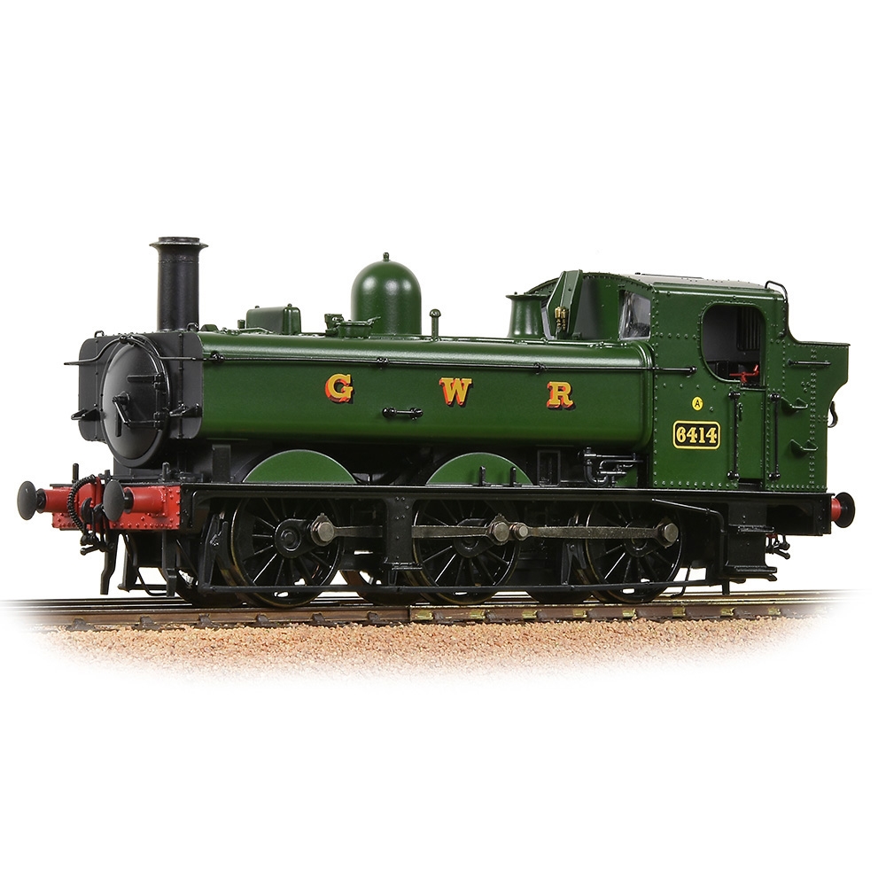 Bachmann Branchline 31-635B GWR 64XX Pannier Tank 6414 GWR Green (GWR ...