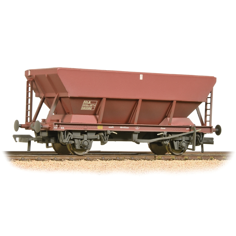 Bachmann Branchline 38-005D BR HSA Hopper BR Bauxite (TOPS) (Weathered ...