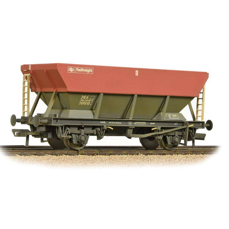 Bachmann Branchline 38-006D BR HEA Hopper BR Railfreight Red & Grey ...