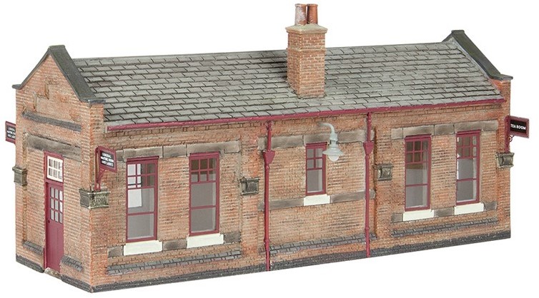 Bachmann Scenecraft 44-116C Great Central Waiting Room Maroon & Cream ...