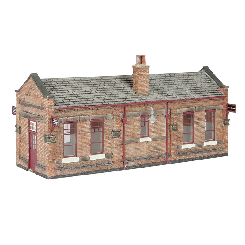 Bachmann Scenecraft 44-116C Great Central Waiting Room Maroon & Cream ...