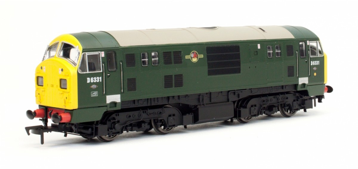 Dapol 4D-012-005 Class 22 D6331 BR Green FYP Font A H/Code :: Railway ...