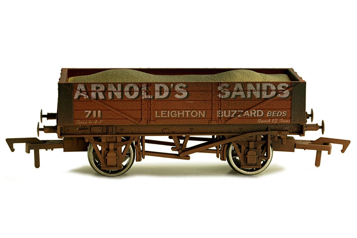 Dapol 4F-040-020 4 Plank Wagon Arnold Sands 711 Weathered :: Railway ...