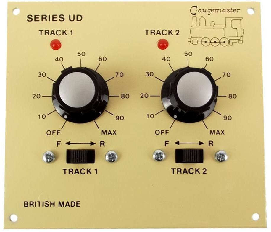 Gaugemaster GMC-UD Twin Track Panel Mounted Controller :: Railway Models UK