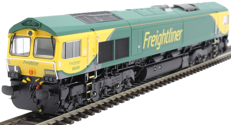 Hattons Originals H4-66-020 Class 66 66504 in Freightliner Powerhaul ...