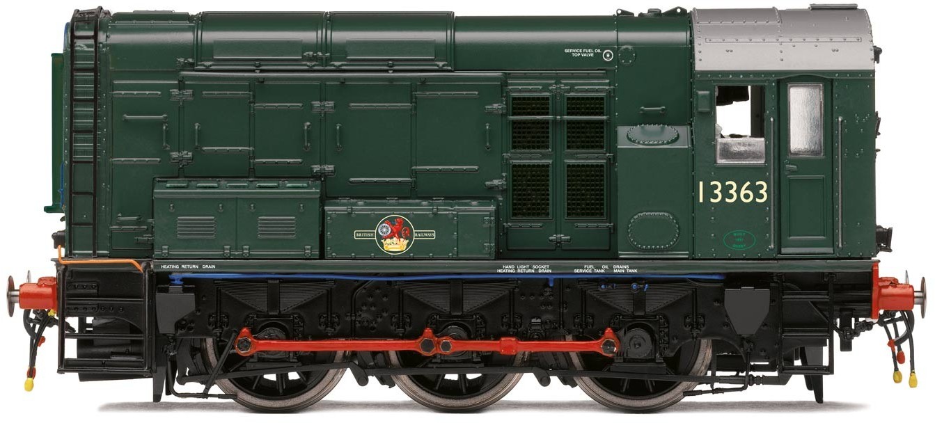 Hornby R3484 BR, Class 08, 0-6-0, 13363 - Era 6 :: Railway Models UK