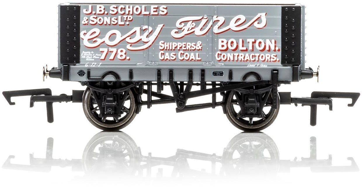 Multi Hornby R6871 Scholes & Sons Carro de Carga de 6 Placas 778 