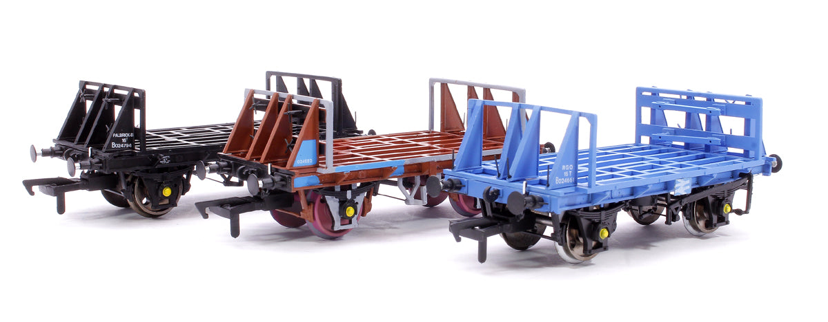 KR Models KRM-PAL-OO-FRM Set Of 3 BR Palbrick B Wagons (Modified Frame ...